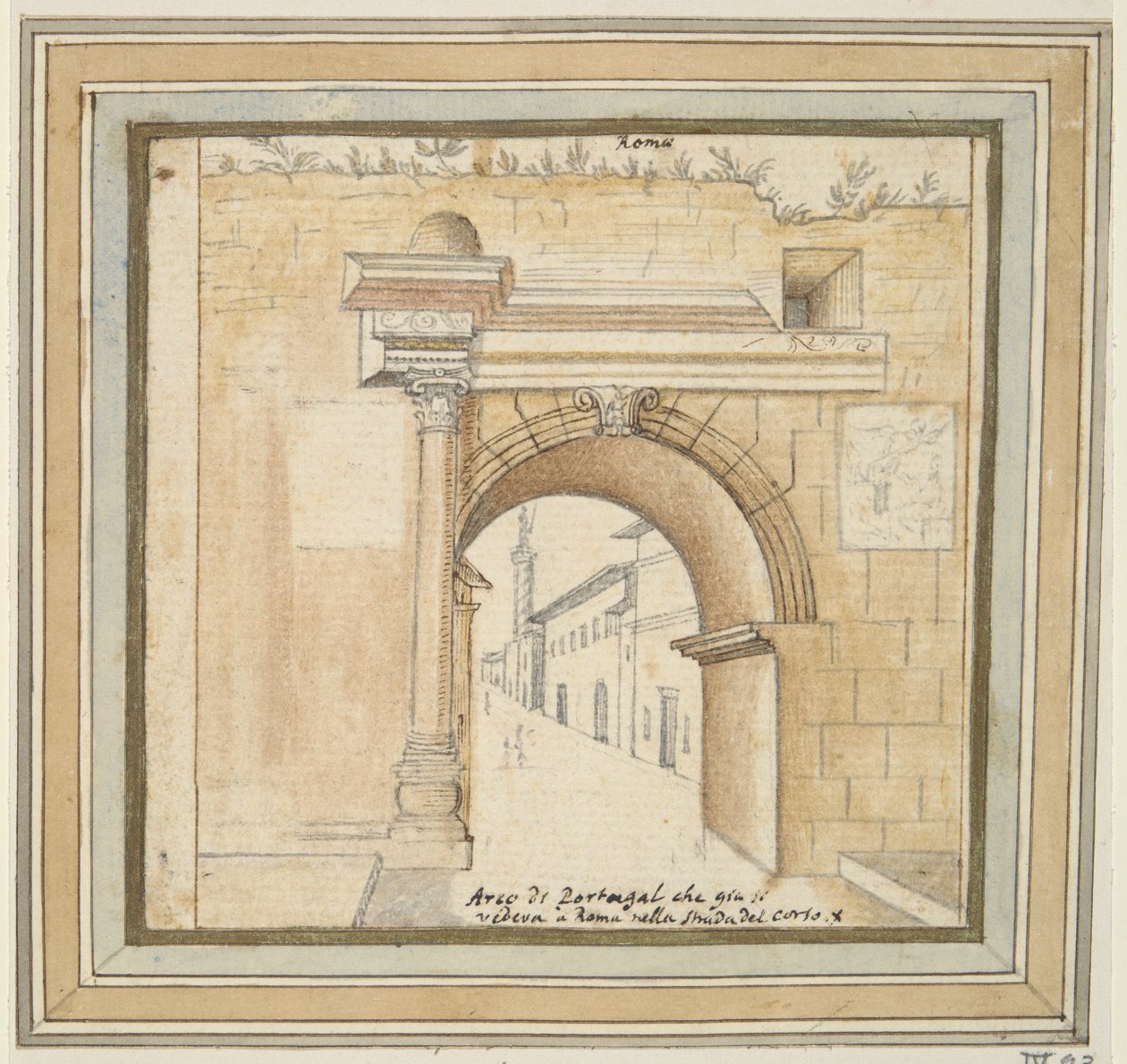 Arco portoghese a Roma da Unknown