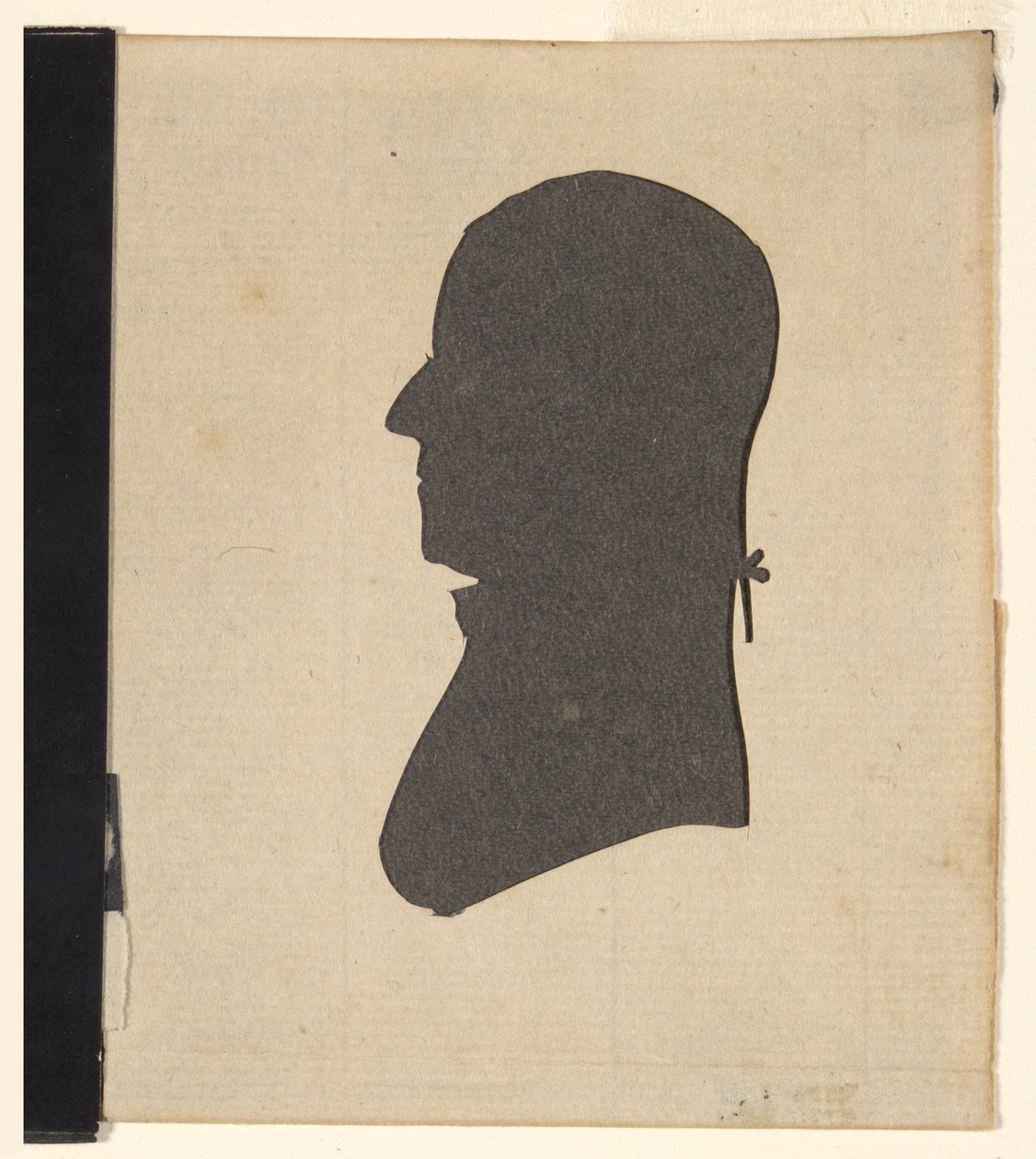 Silhouette - Gov. Trumbull (Fratello di Col. Trumbull) da Unknown