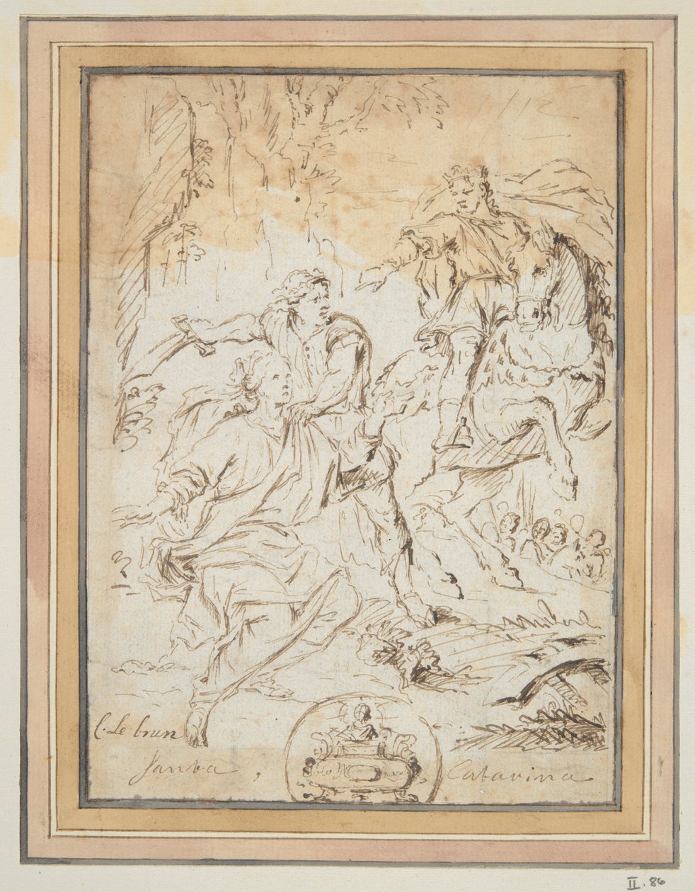La decapitazione di Santa Caterina d