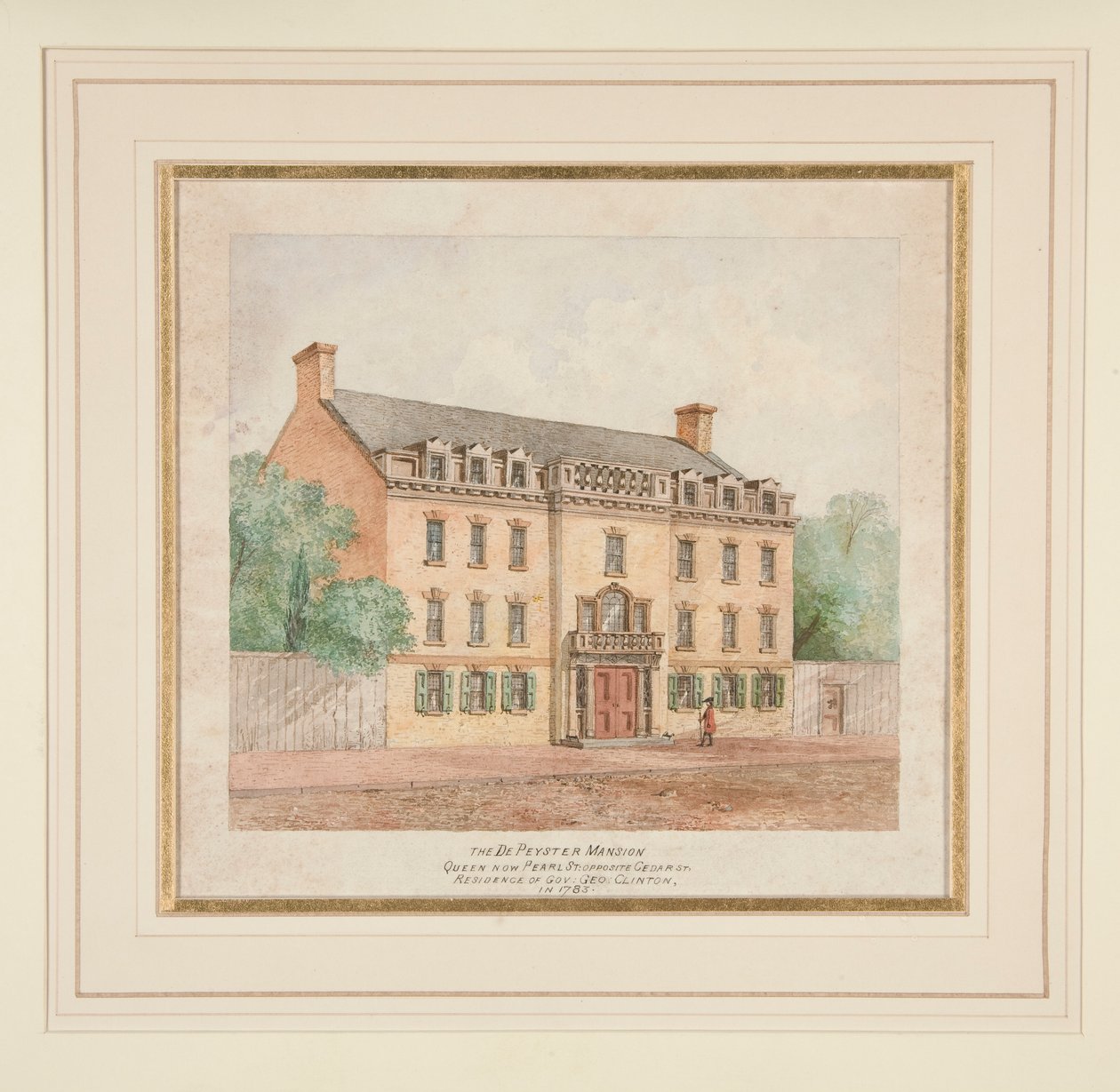 Il Palazzo DePeyster da Unknown