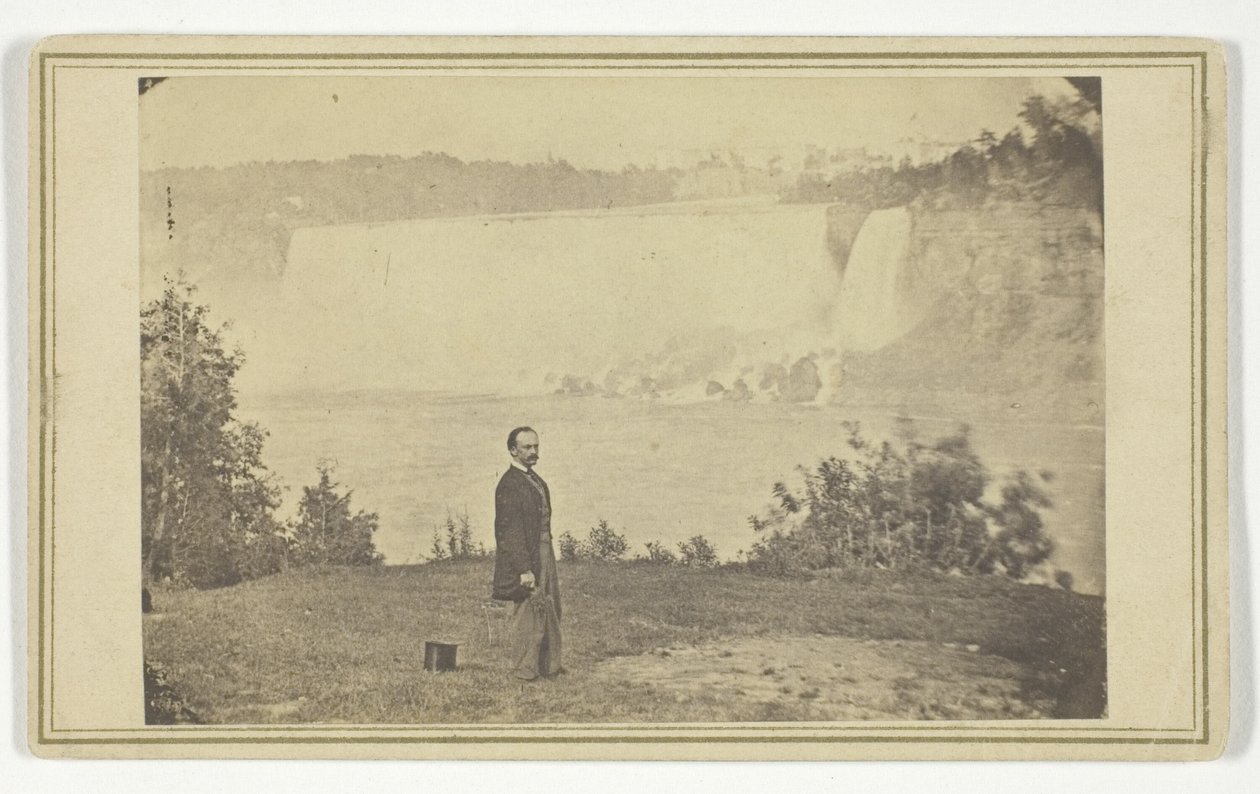 Senza titolo (Uomo alle cascate del Niagara) da Unknown