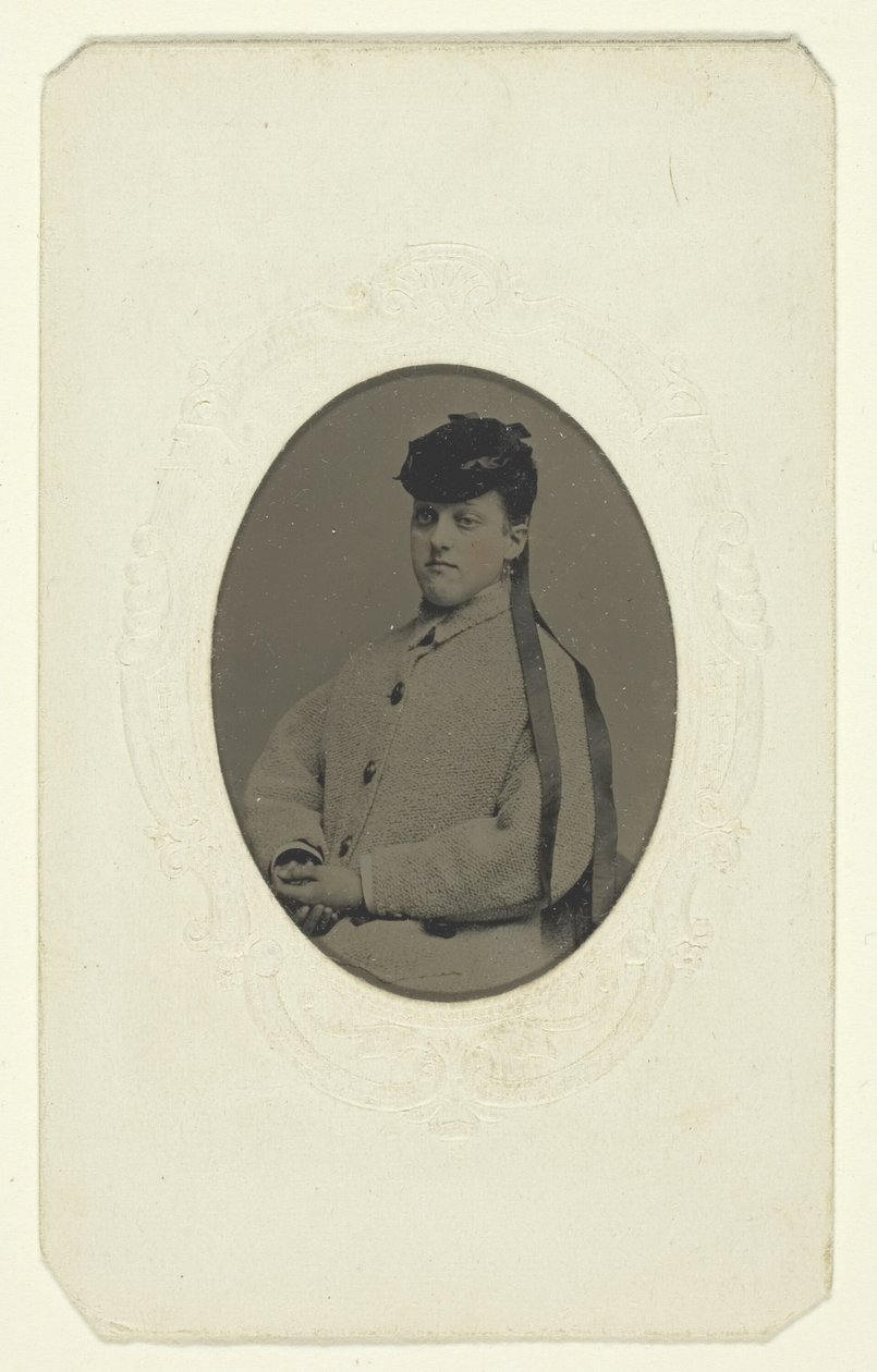Senza titolo (Ritratto di una donna con cappello) da Unknown