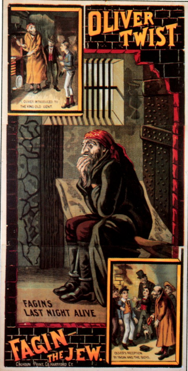 Piatto del libro Oliver Twist, Regno Unito, 1880 da Unknown Artist