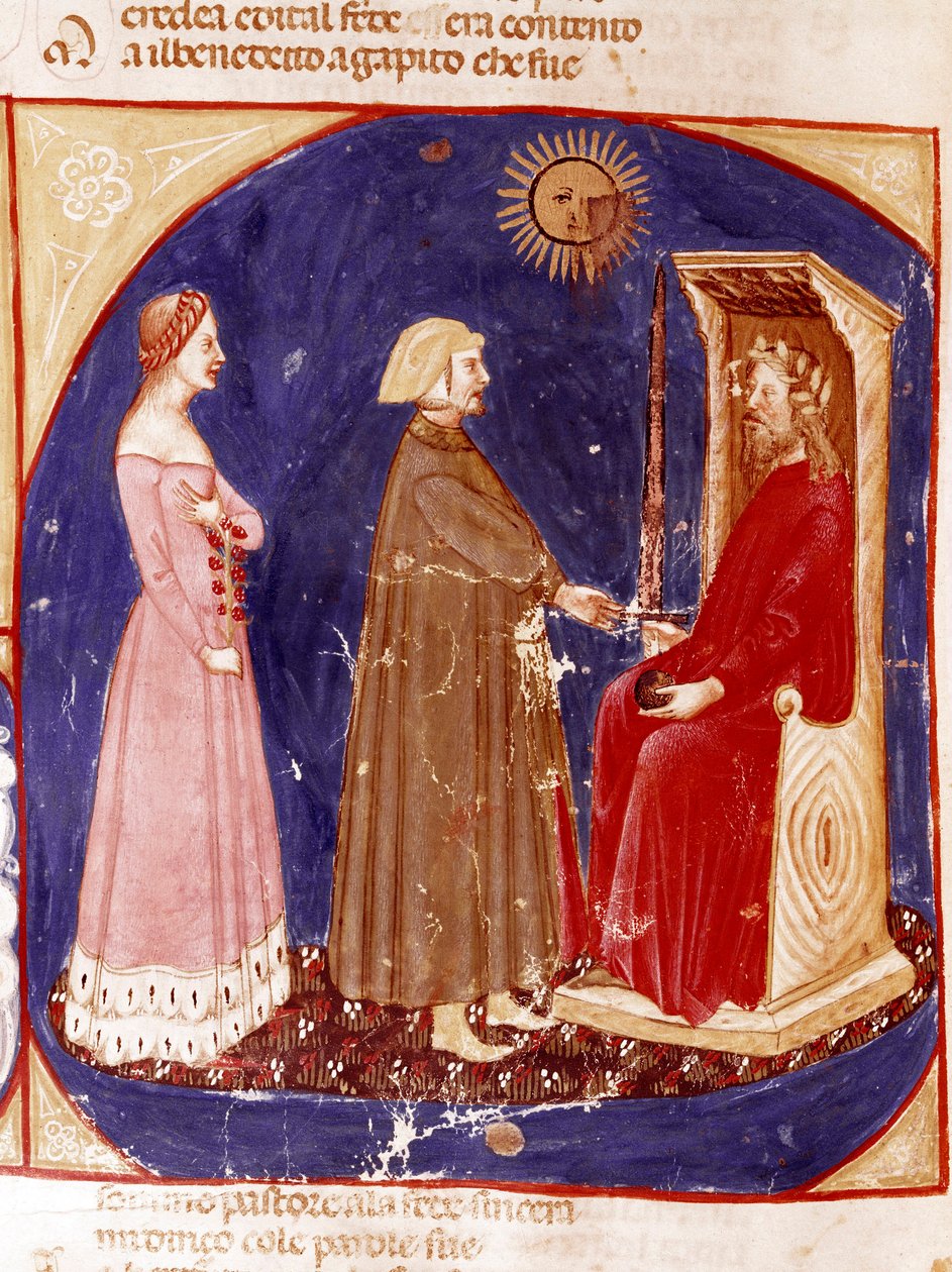 Secondo cielo: Dante e Beatrice incontrano l