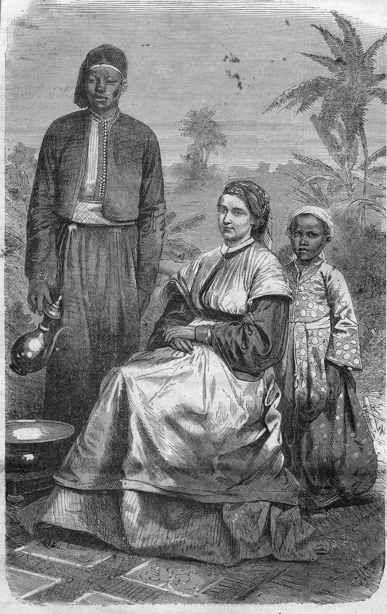 Alexandrine Petronella Francina Tinne (1839-1869), viaggiatrice olandese, assassinata in Africa centrale dai Tuareg da Unknown artist