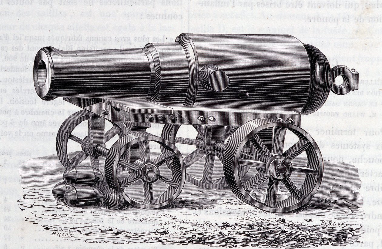Un fucile Blakely - Il cannone Blakely all