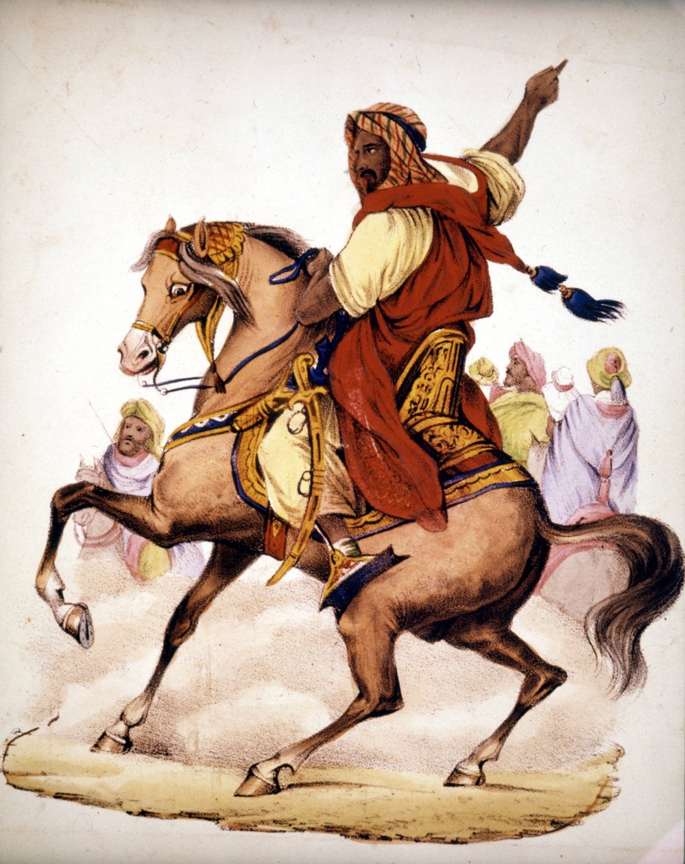 Abd El Kader (Abd El-Kader) (1807 - 1883), emiro arabo dell