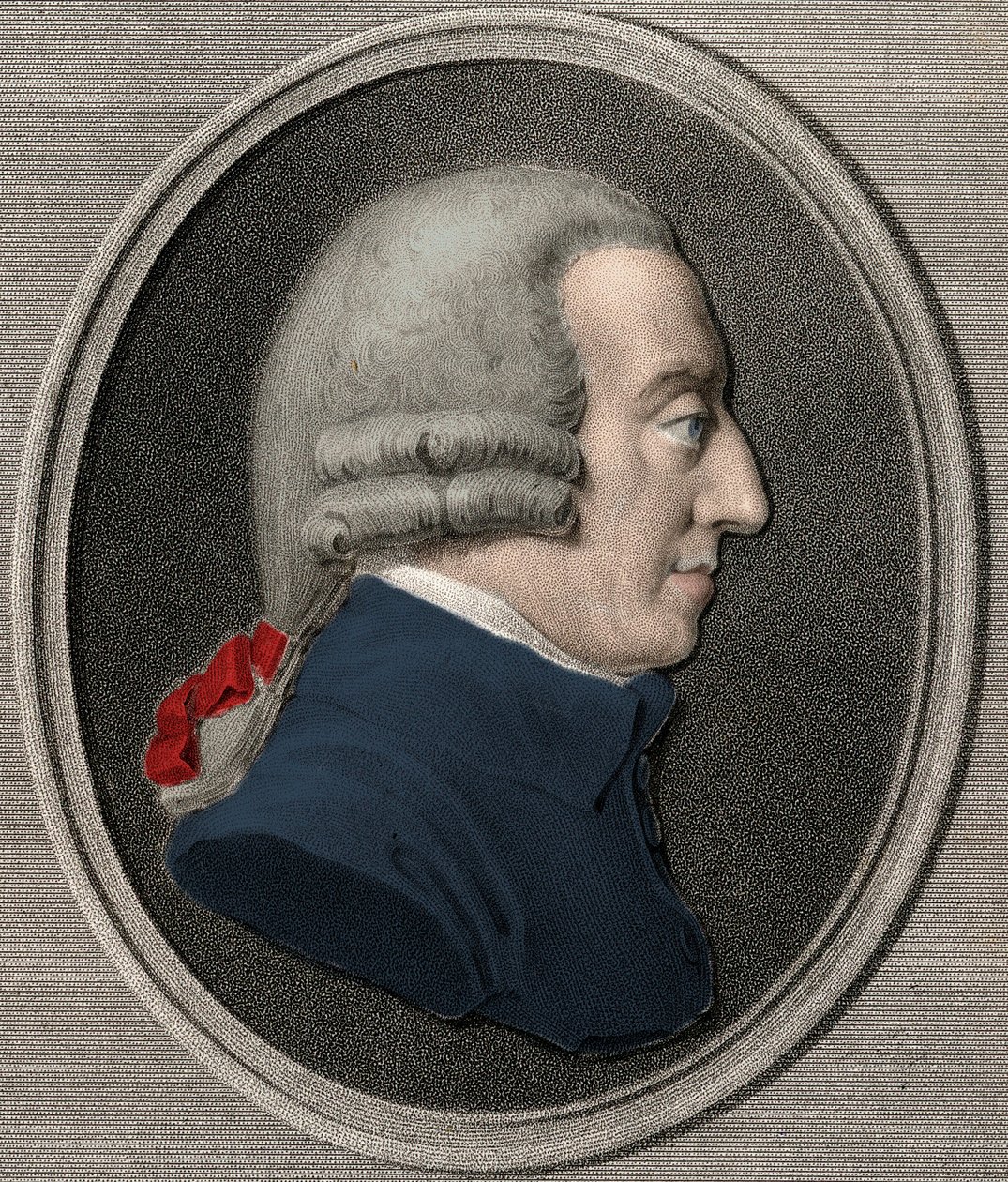 Adam Smith 1723-1790 - incisione - XIX secolo da Unknown artist