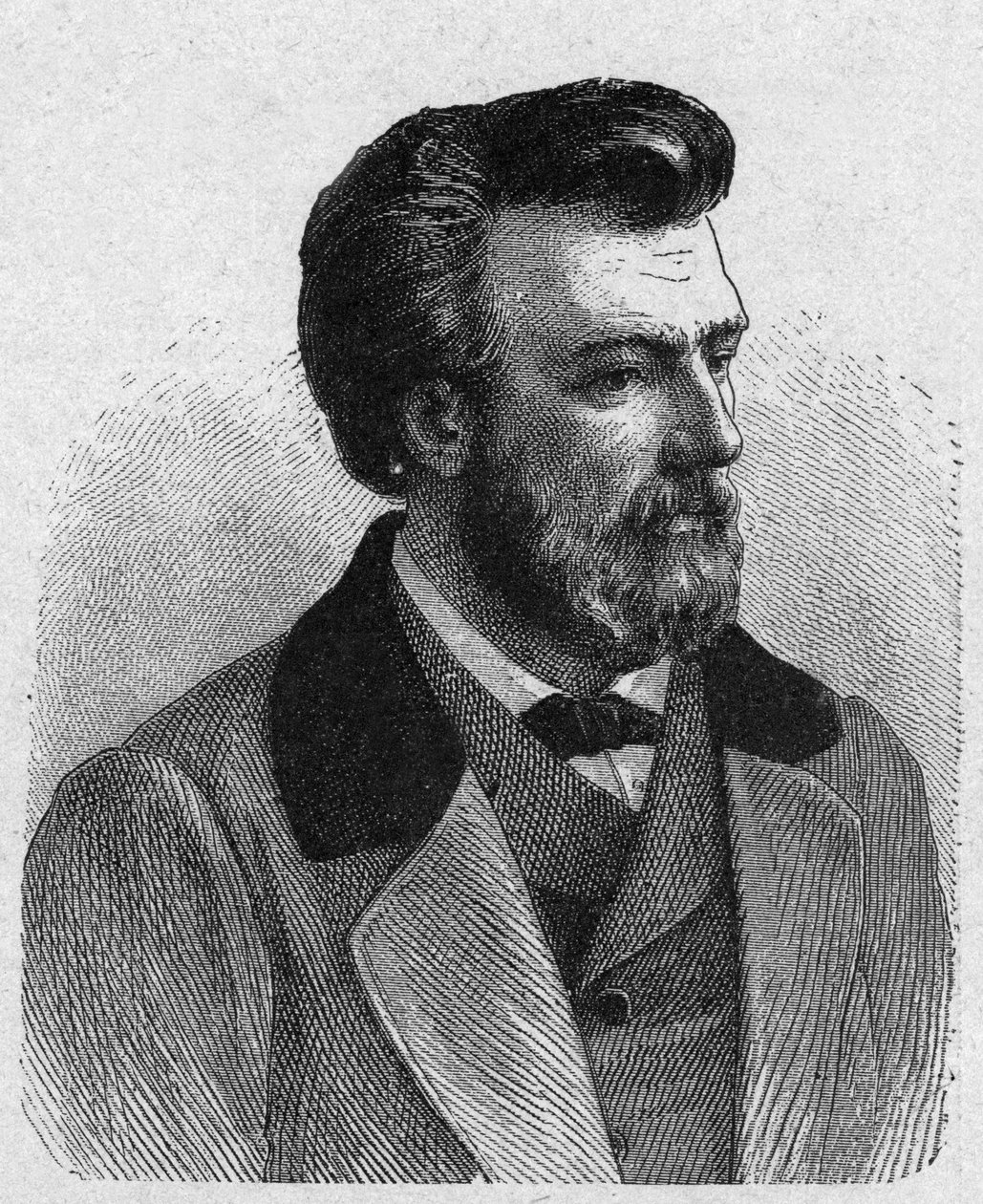 Alexander Graham Bell (incisione) da Unknown artist