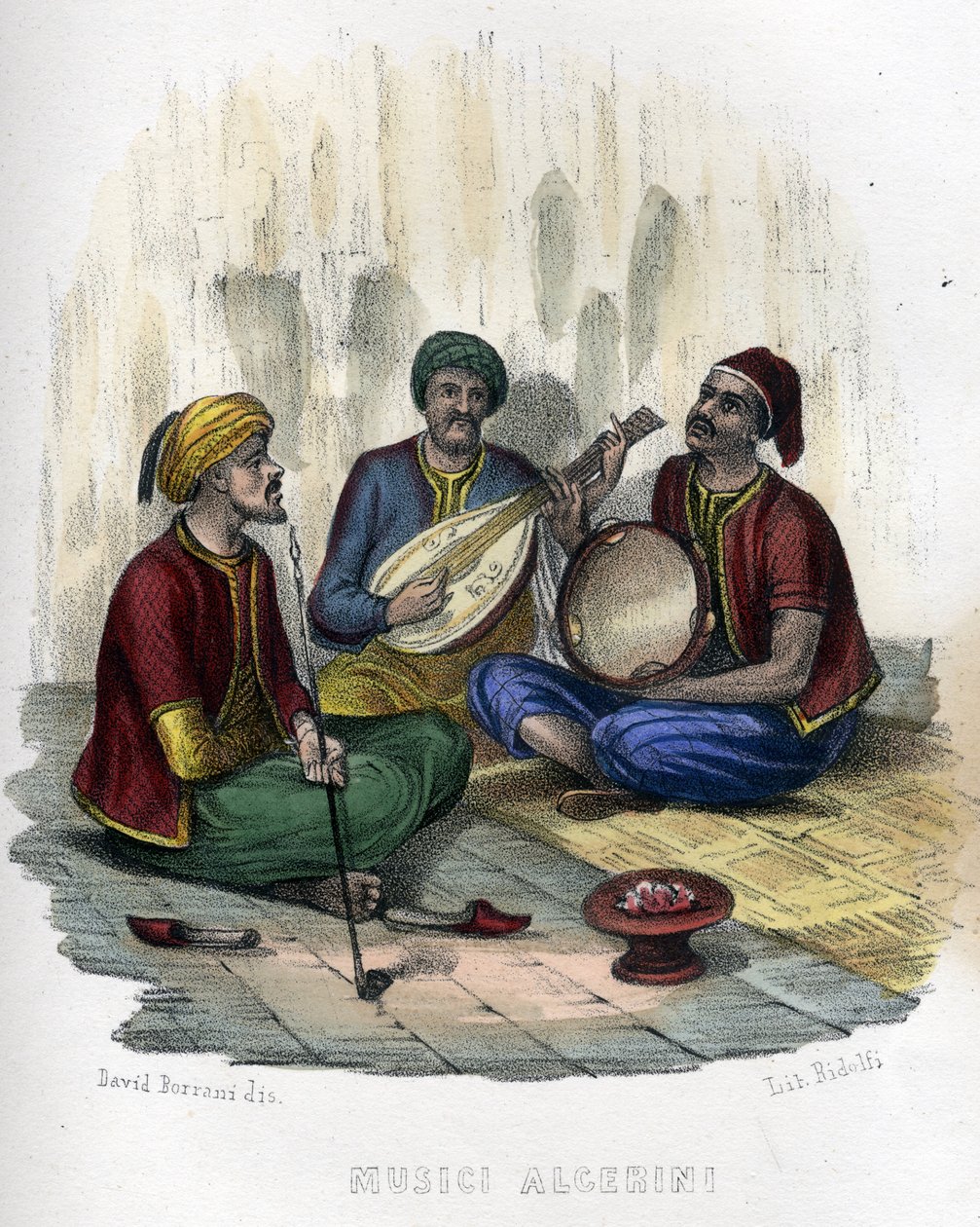 Musicisti algerini. In 