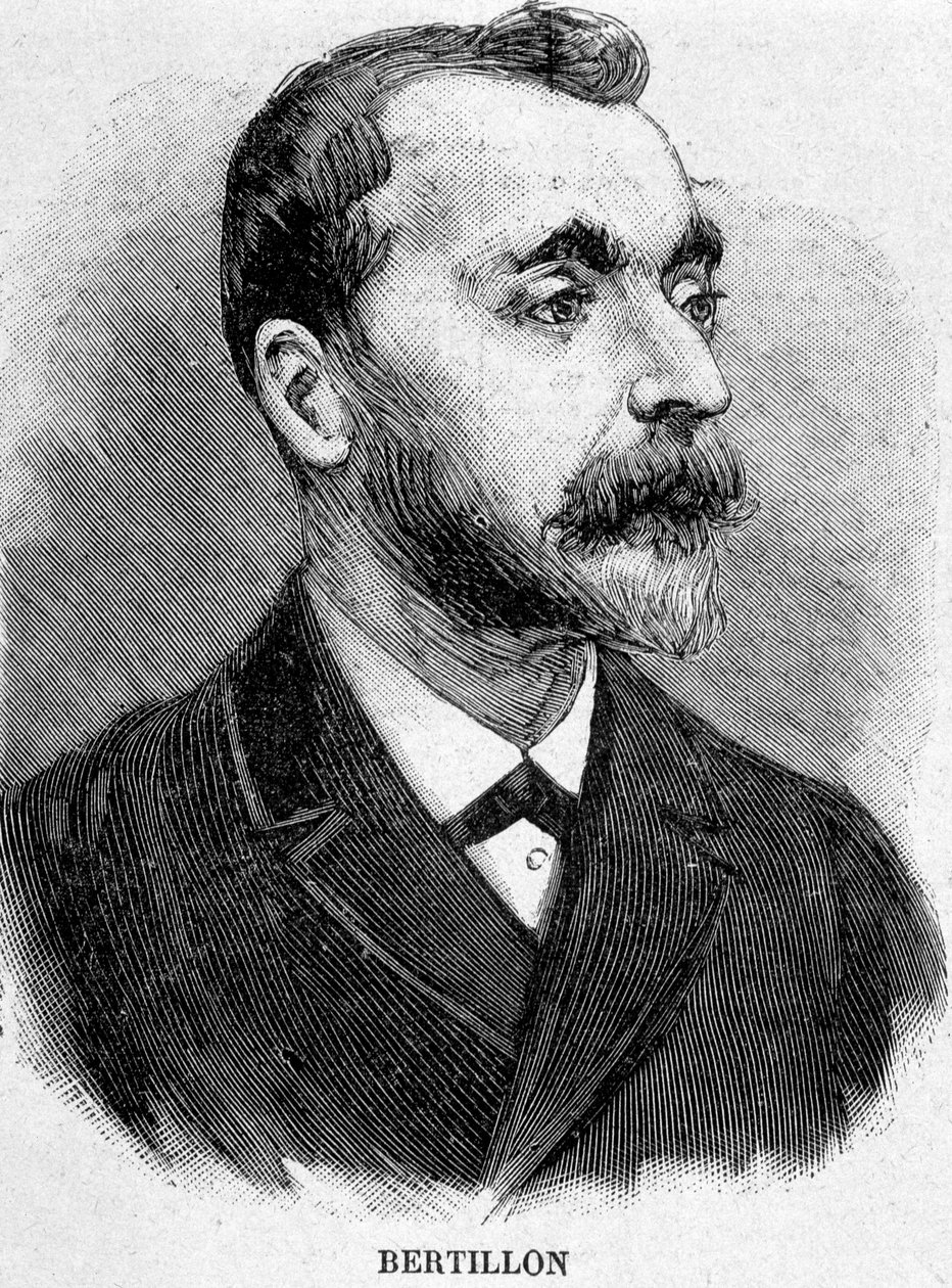 Alphonse Bertillon (1853-1914), studioso francese, creatore dell