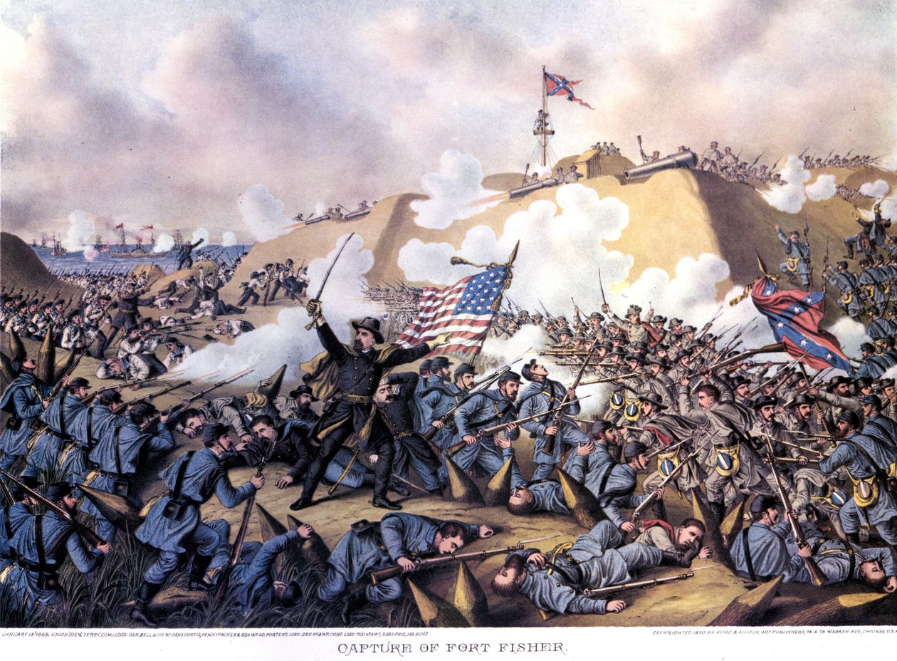 Guerra Civile Americana (1861 - 1865): 22 gennaio da Unknown artist
