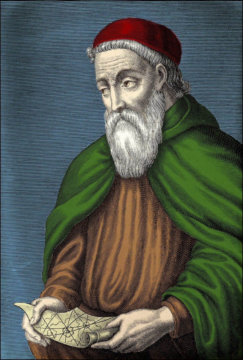 Amerigo Vespucci (1454-1512) navigatore italiano da Unknown artist