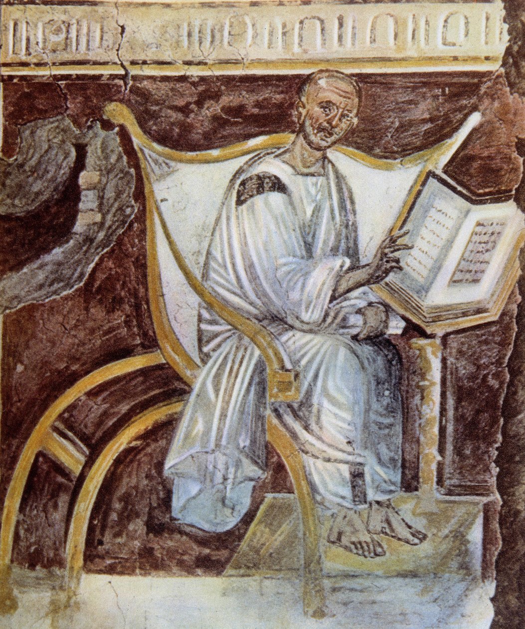Anonimo (intorno al VI secolo). Il più antico ritratto di Sant