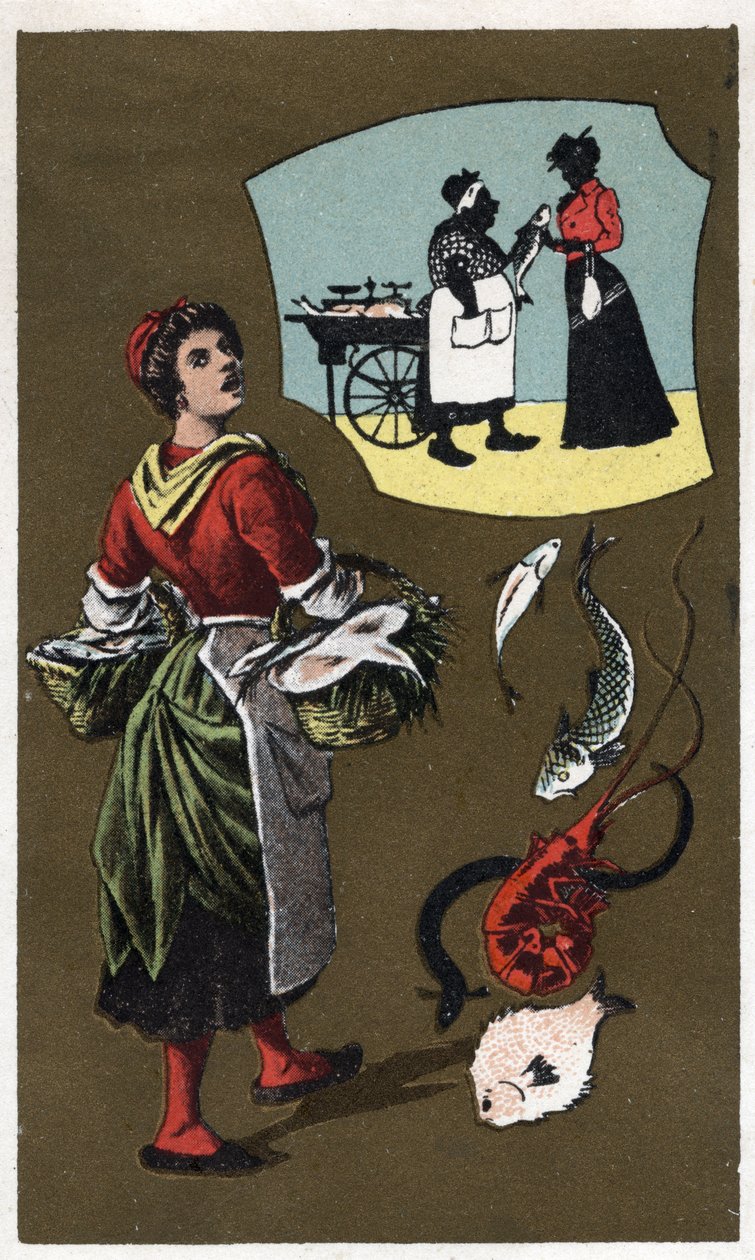Cromolitografia anonima, fine XIX secolo. da Unknown artist