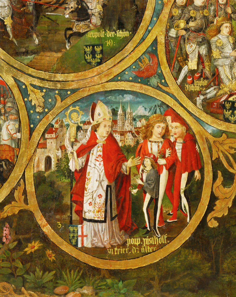 Arcivescovo Poppo di Treviri da Unknown Artist
