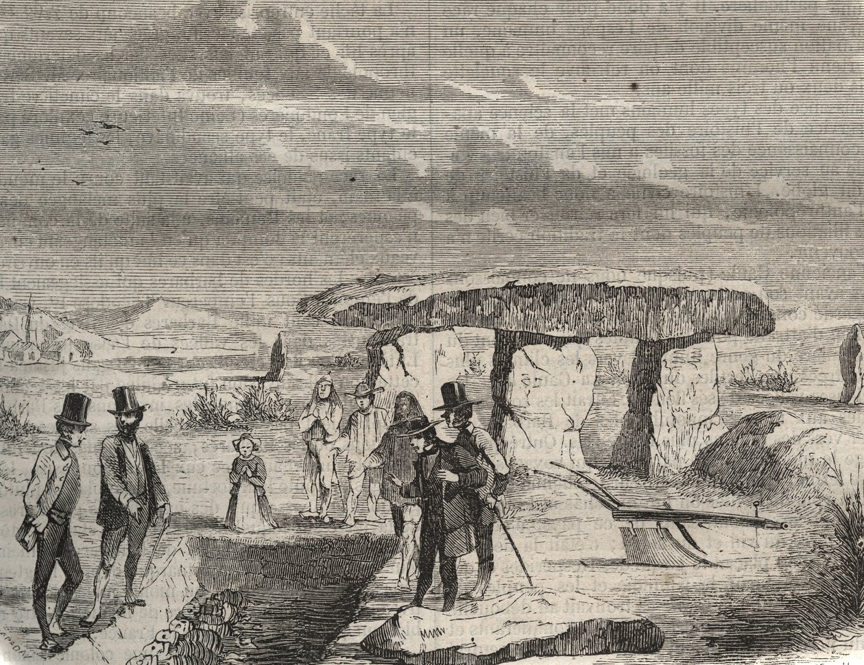 Scavi archeologici: scoperta di tombe galliche vicino al Dolmen de la Pierre aux Fees nell