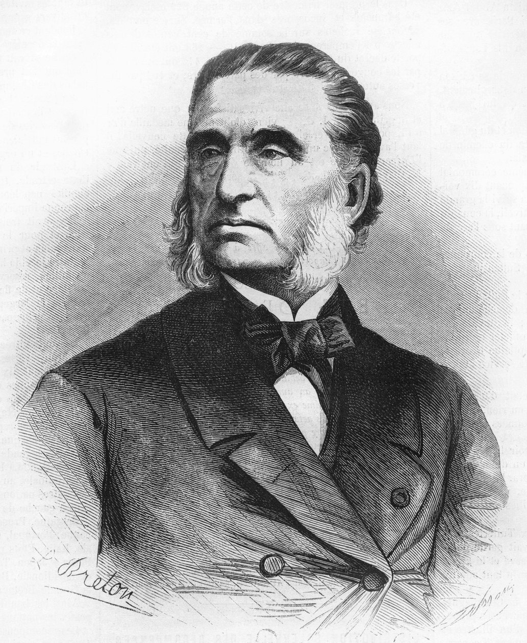 Armand Trousseau (1801-1867), medico francese. da Unknown artist