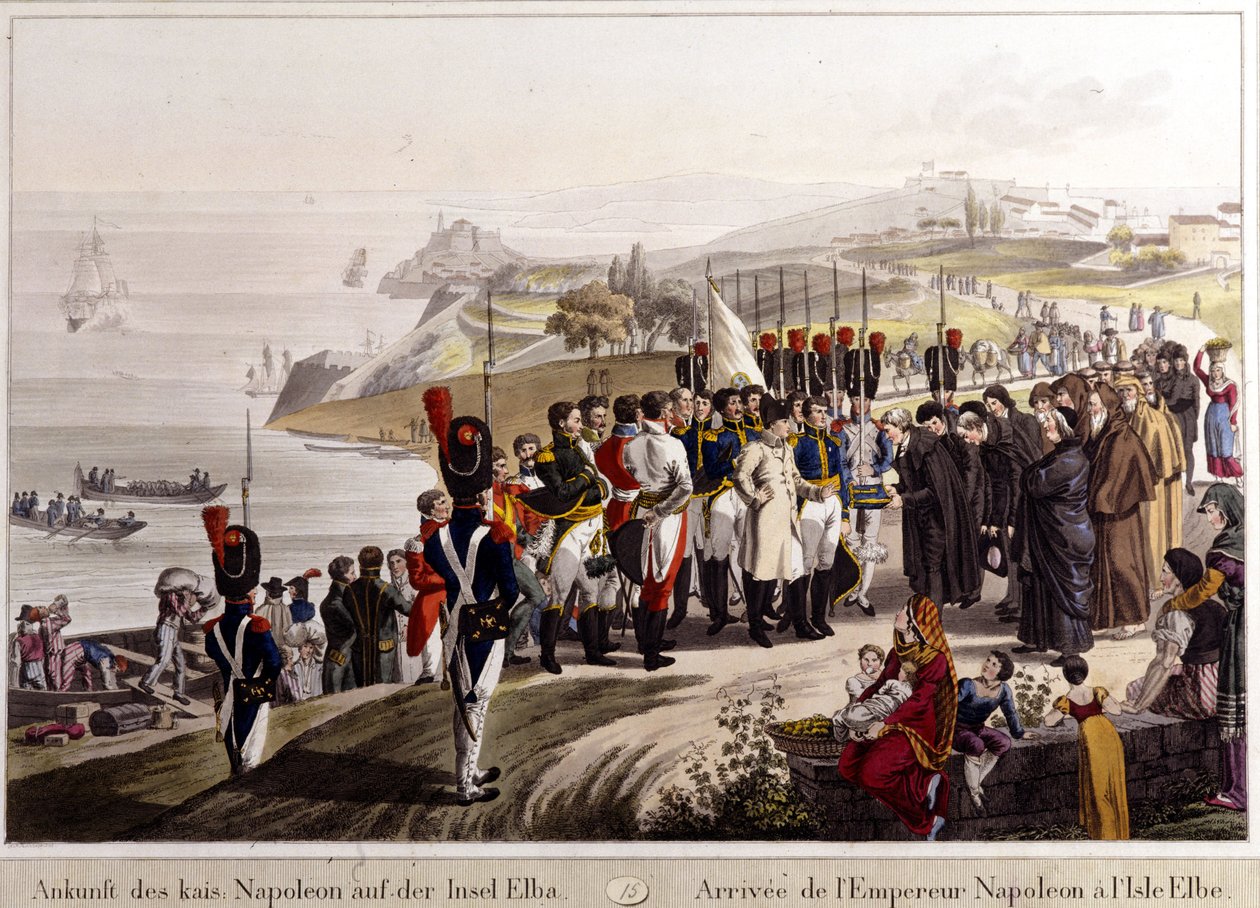 Arrivo di Napoleone all