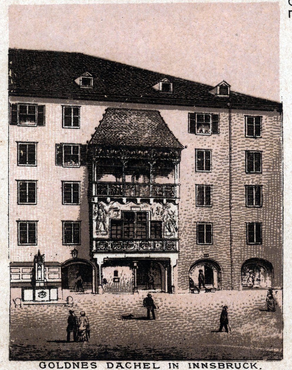 Tirolo austriaco: vista dal balcone detto il Tetto d
