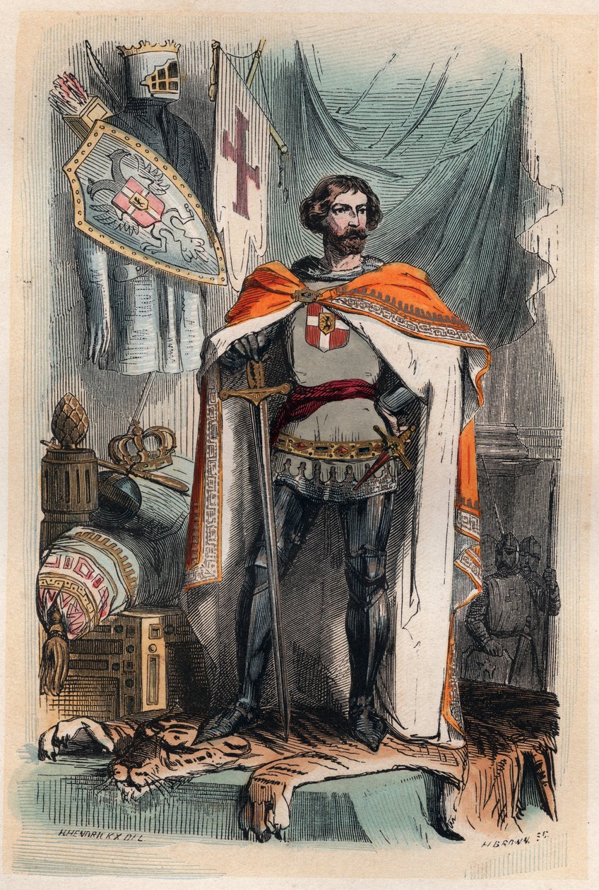 Baldovino I di Costantinopoli - Ritratto di Baldovino I, Imperatore Latino d