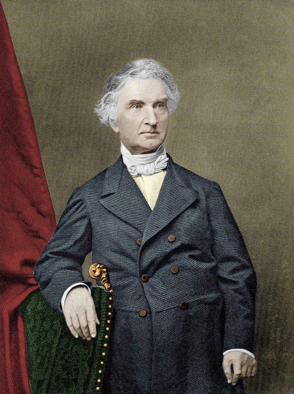 Barone Justus von Liebig, chimico tedesco (1803-1873) da Unknown artist