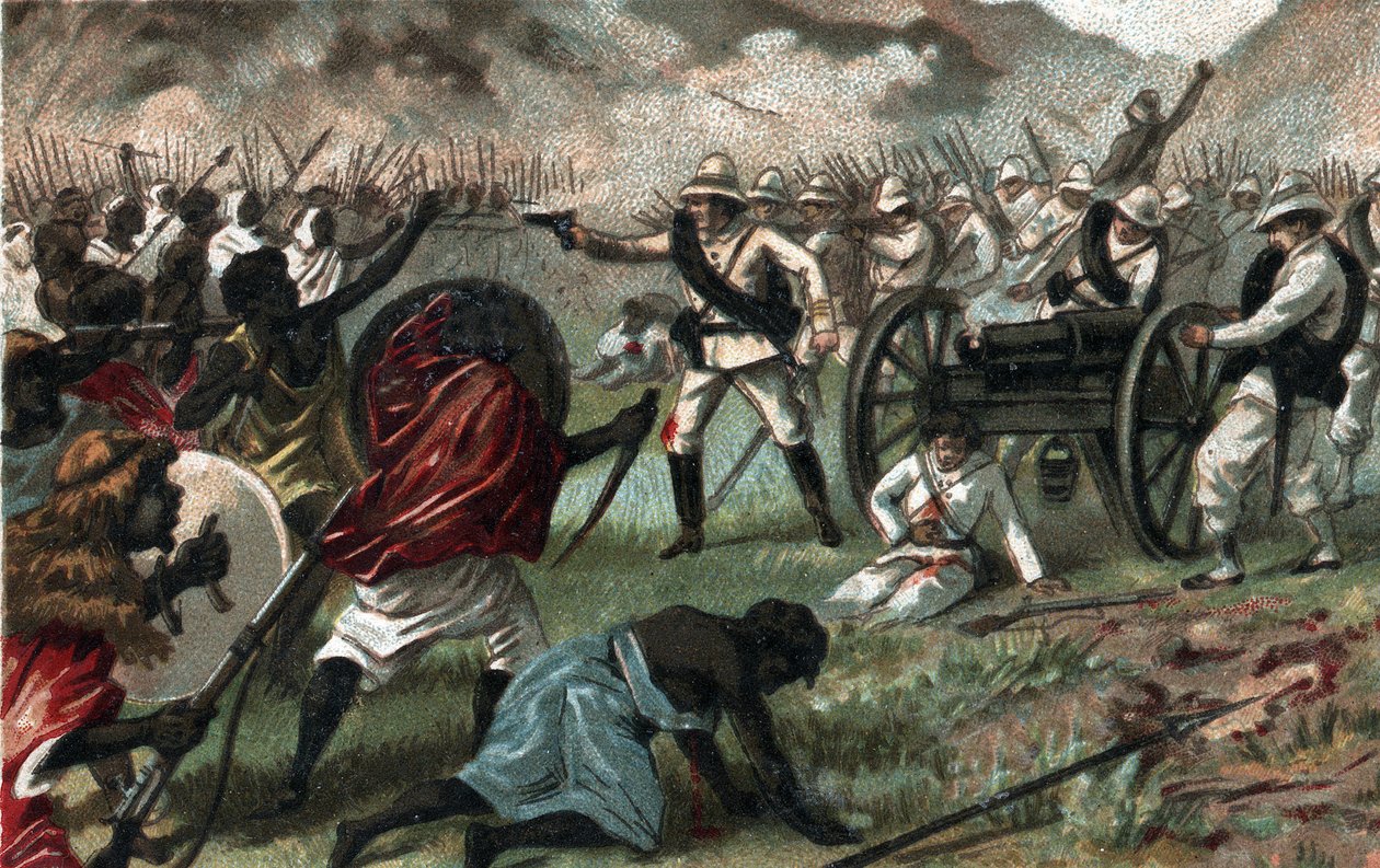 Battaglia di Abba Karima (Adoua, Etiopia) tra Etiopia e Italia da Unknown artist