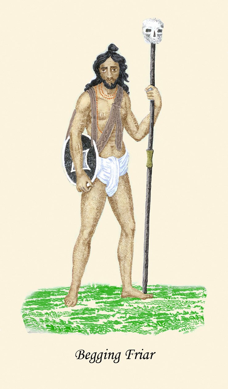 Frate mendicante da Unknown Artist