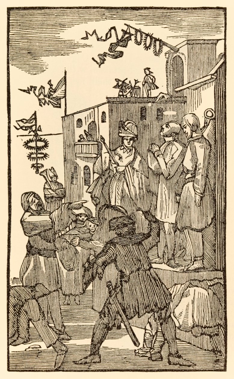 Ecco Vanity Fair! da Il progresso del pellegrino di John Bunyan da Unknown
