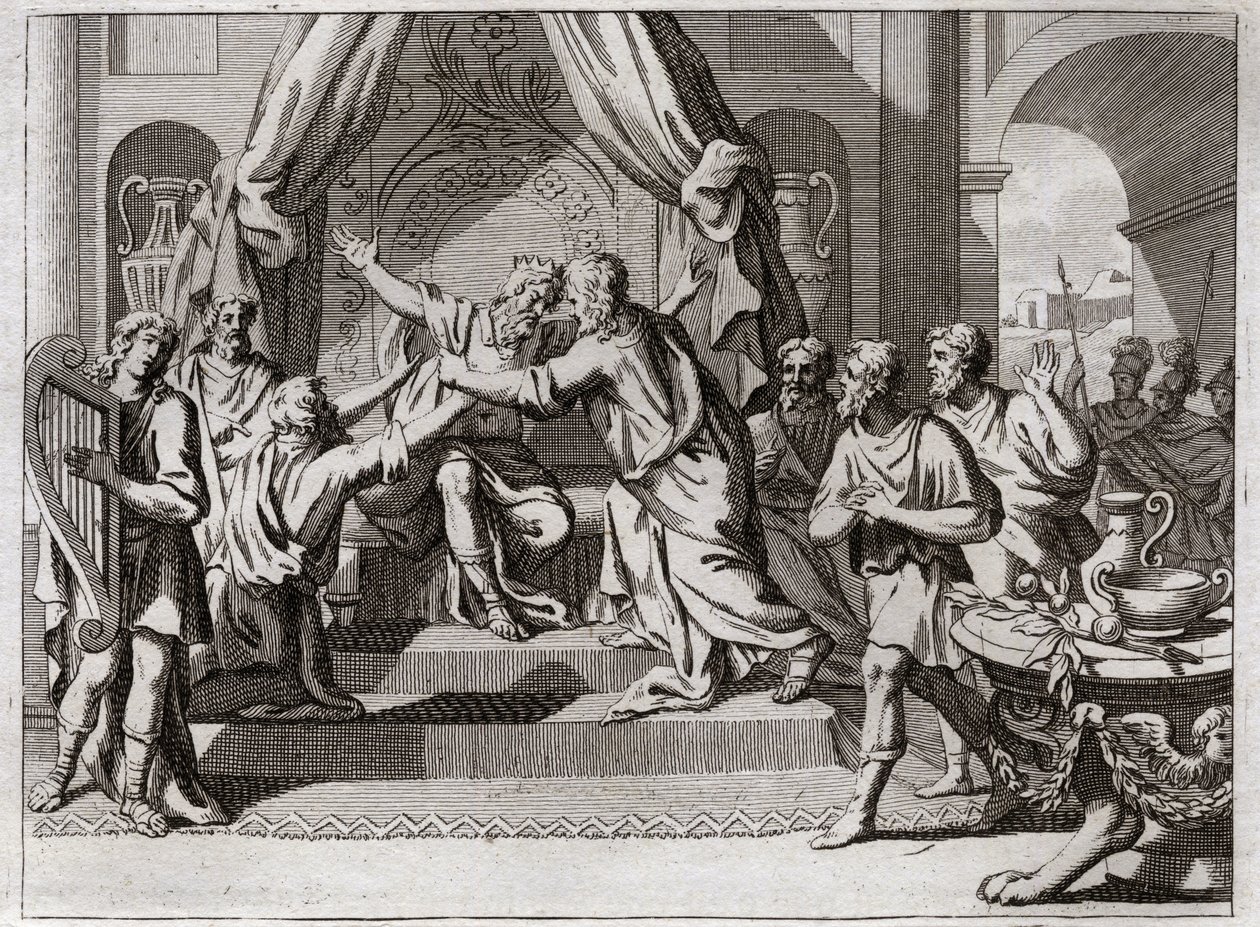 Bibbia di Royaumont, Antico Testamento: Davide suona l