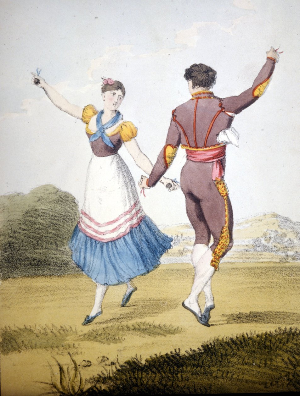 Bolero. Incisione dell