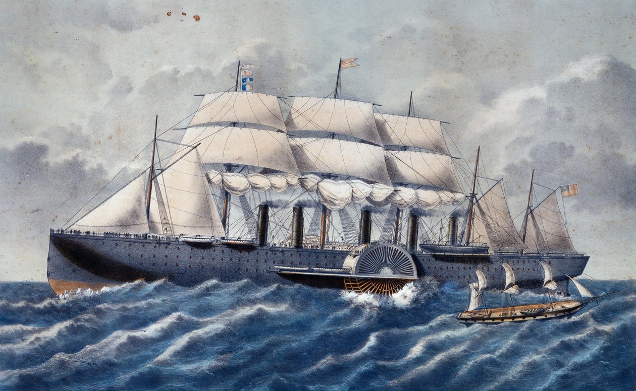 Piropo britannico Great Eastern da Unknown artist