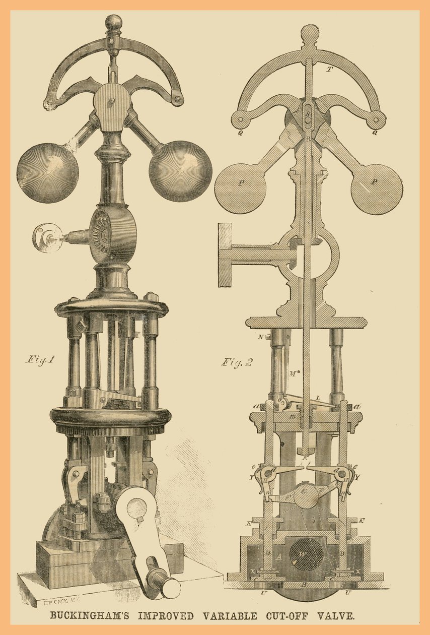 Valvola di taglio variabile migliorata di Buckingham da Unknown Artist