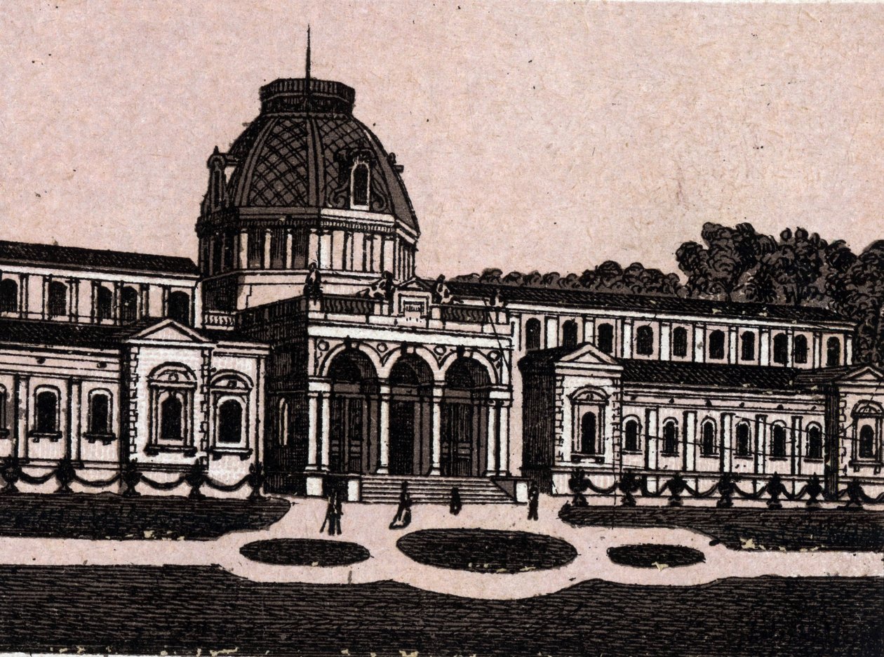 Budapest, Ungheria: vista delle terme sull