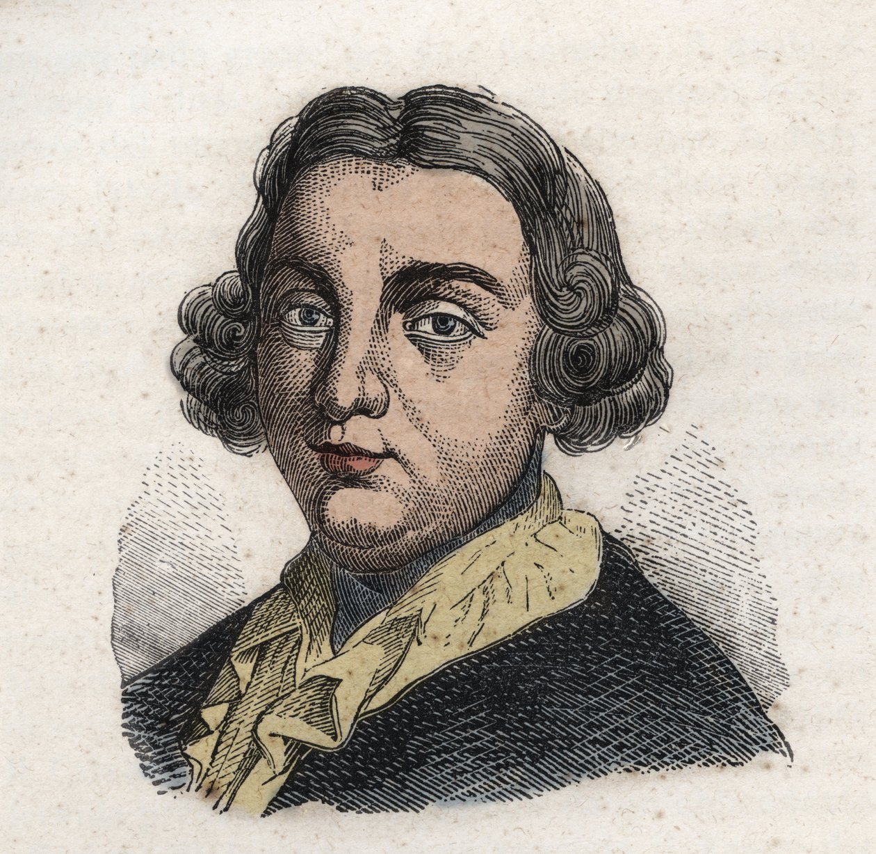 Carlo Goldoni (1707-1793), commediografo italiano da Unknown artist