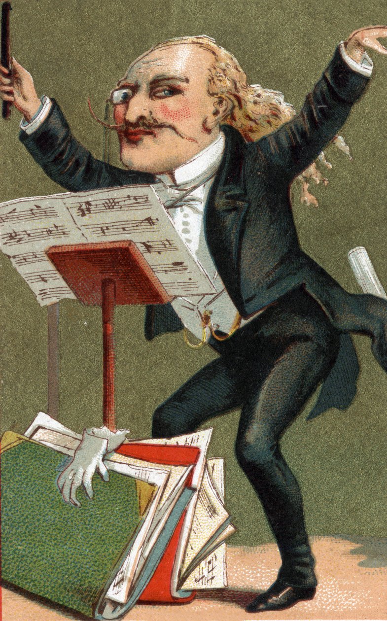 Caricatura di un direttore d