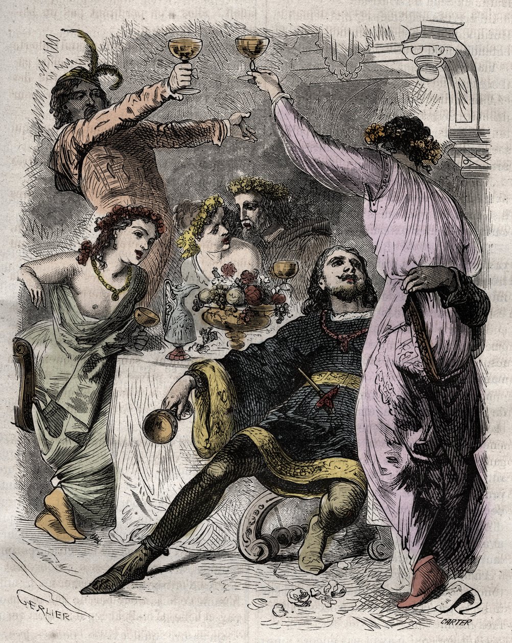 Caso della Torre di Nesle da Unknown artist