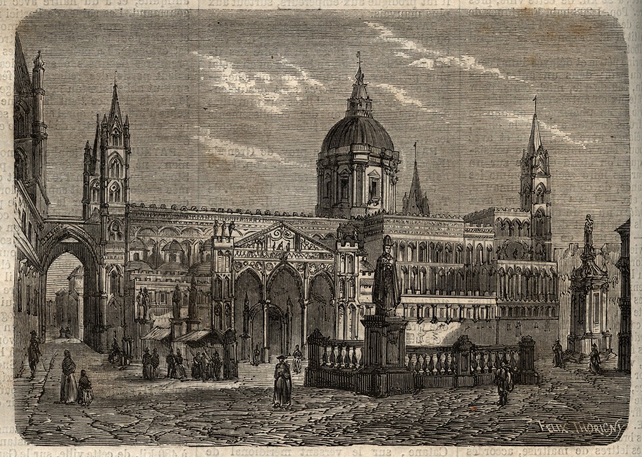 Cattedrale di Palermo da Unknown artist
