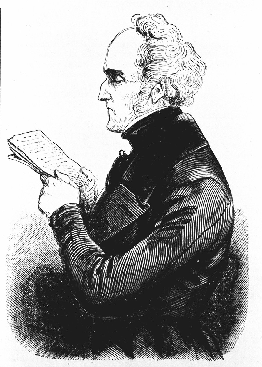 Charles Fourier (1772-1837), filosofo ed economista francese da Unknown artist