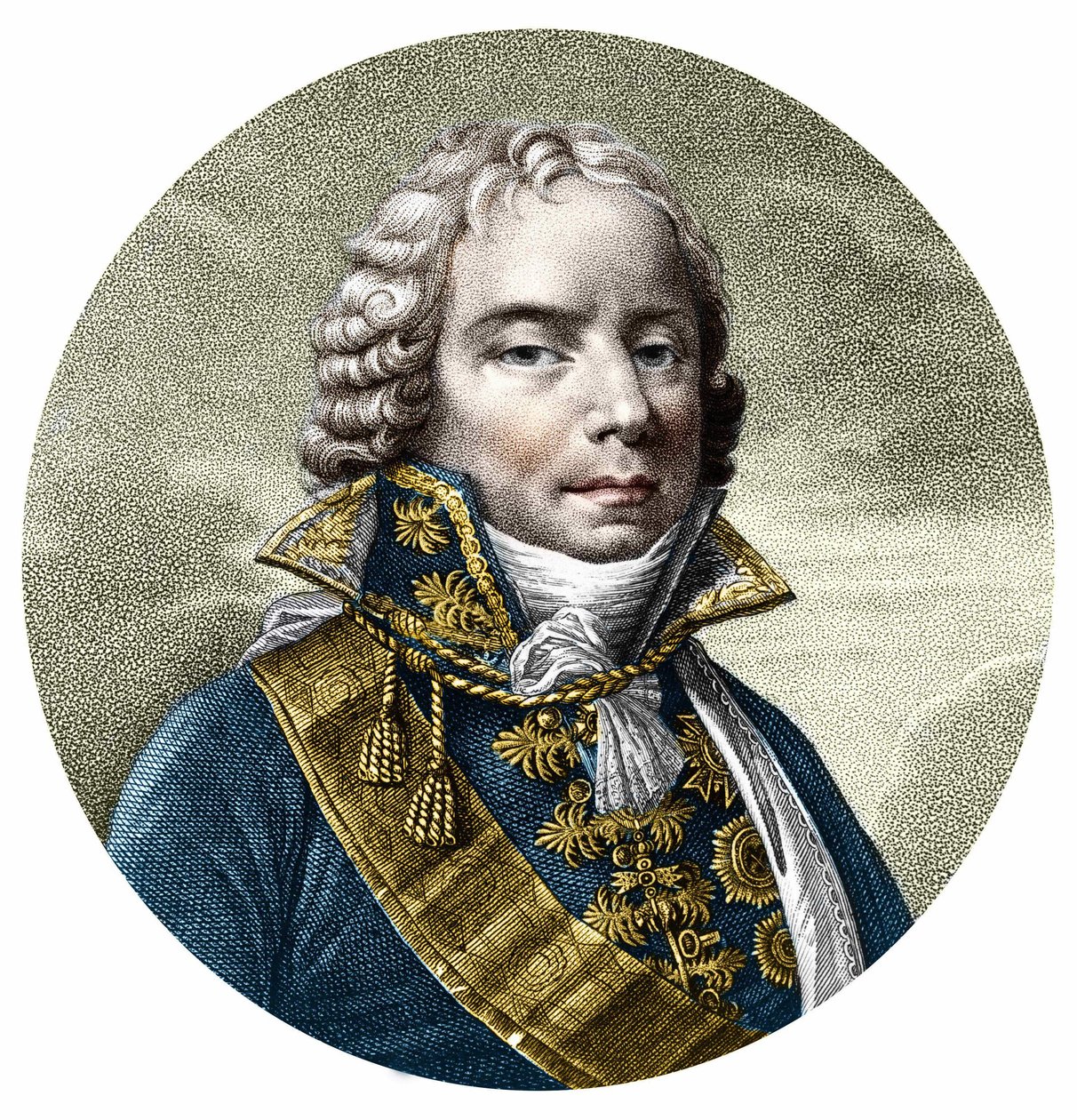 Charles Maurice de Talleyrand Périgord (1754-1838), politico francese, incisione del XIX secolo da Unknown artist
