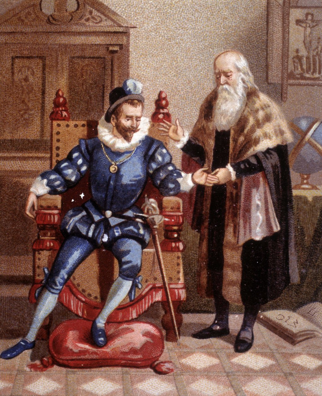 Chiromante alla Corte dei Valois da Unknown artist