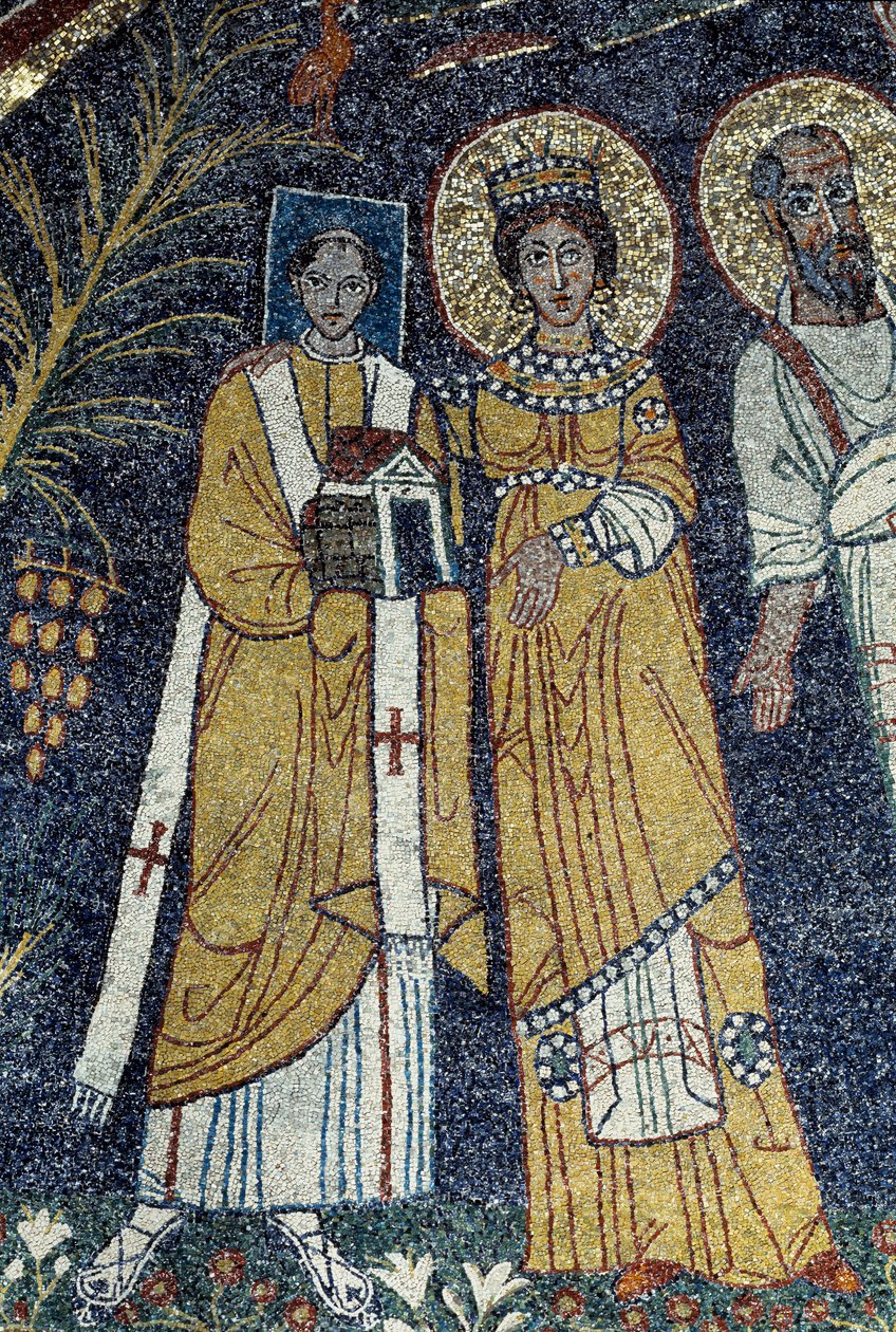 Cristo tra San Paolo, Santa Cecilia, San Pasquale, San Pietro, San Valeriano e Sant