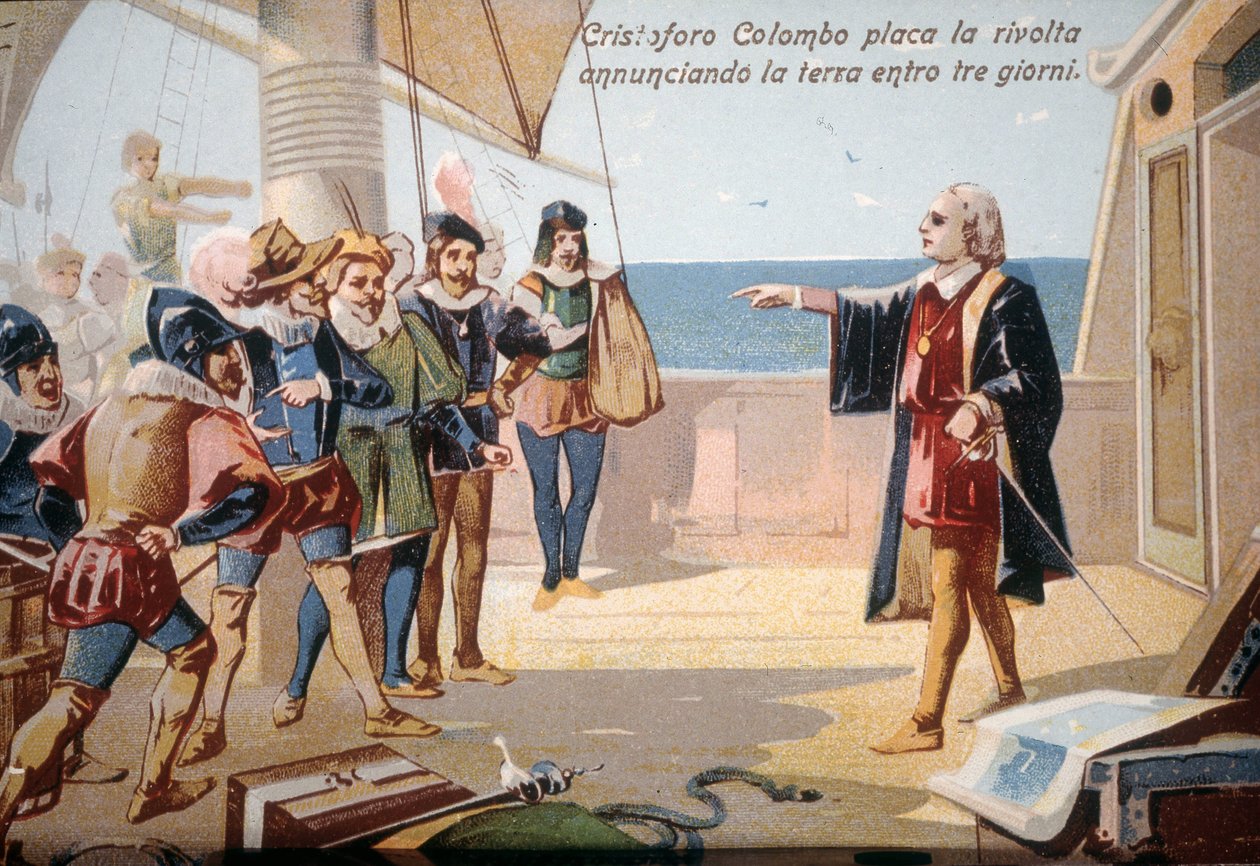 Cristoforo Colombo ferma la rivolta dell