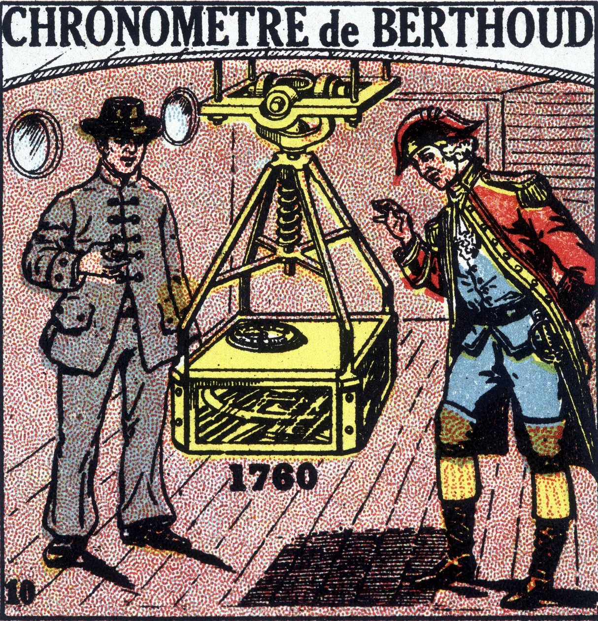 Cronometro di Ferdinand Berthoud (1727-1807), orologiaio svizzero da Unknown artist