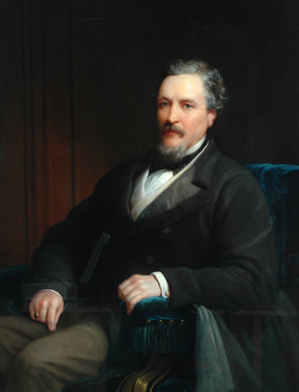Colonnello Edward Akroyd, 1868 da Unknown