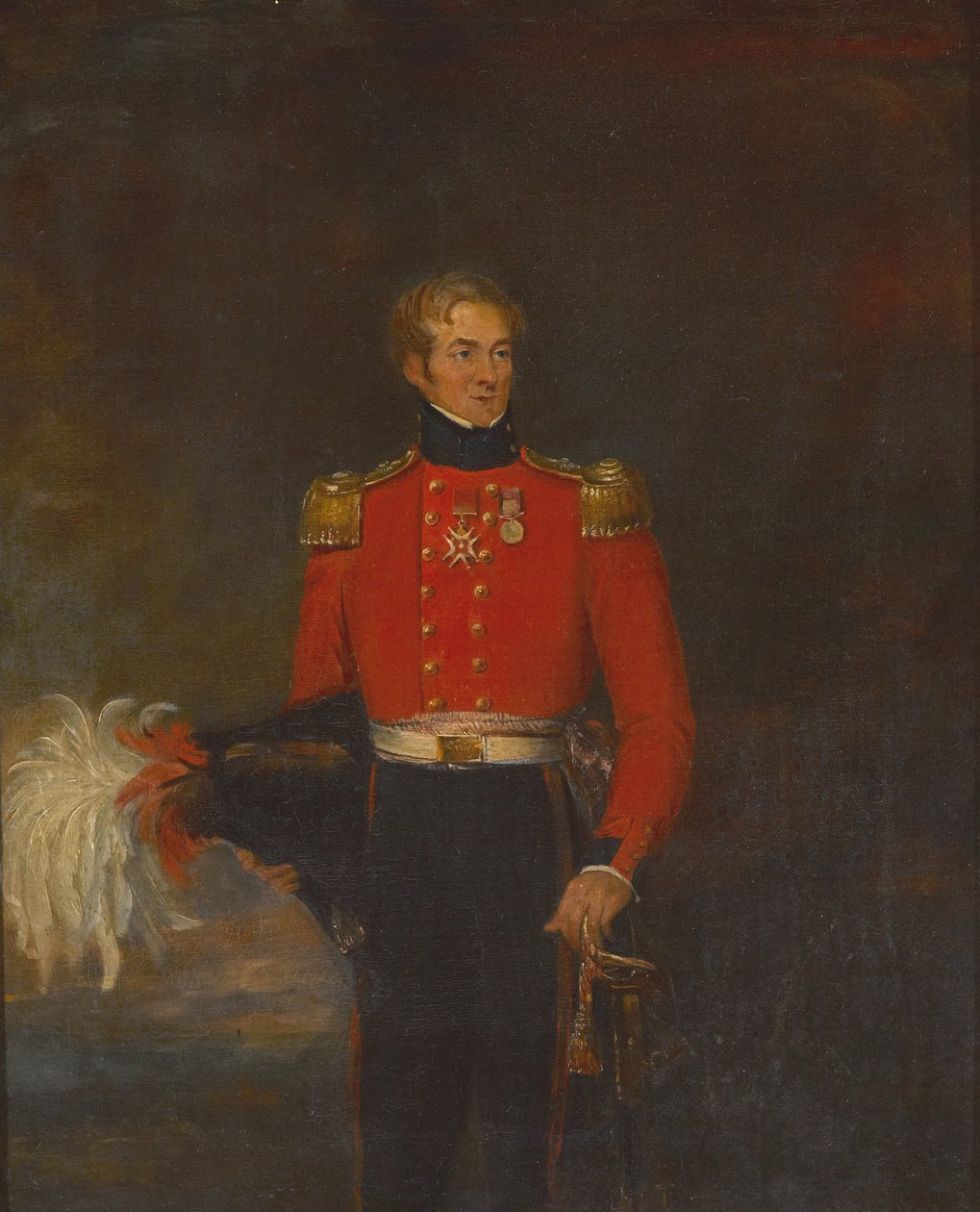 Colonnello Sir Richard Llewellyn, 28º Reggimento di Fanteria, 1835 circa da Unknown