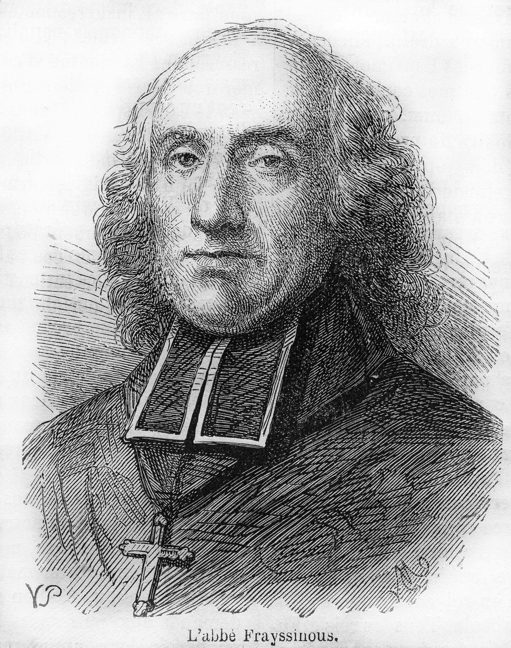 Conte Denis de Frayssinous (1765-1841), prelato francese, vescovo di Hermopolis, ministro degli affari ecclesiastici e dell
