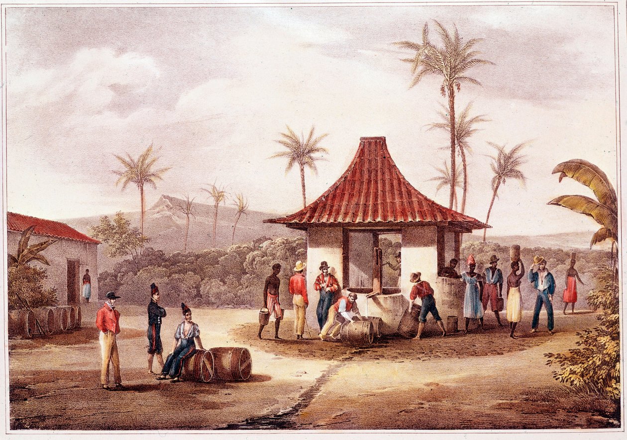 Vita quotidiana a Capo Verde da Unknown artist