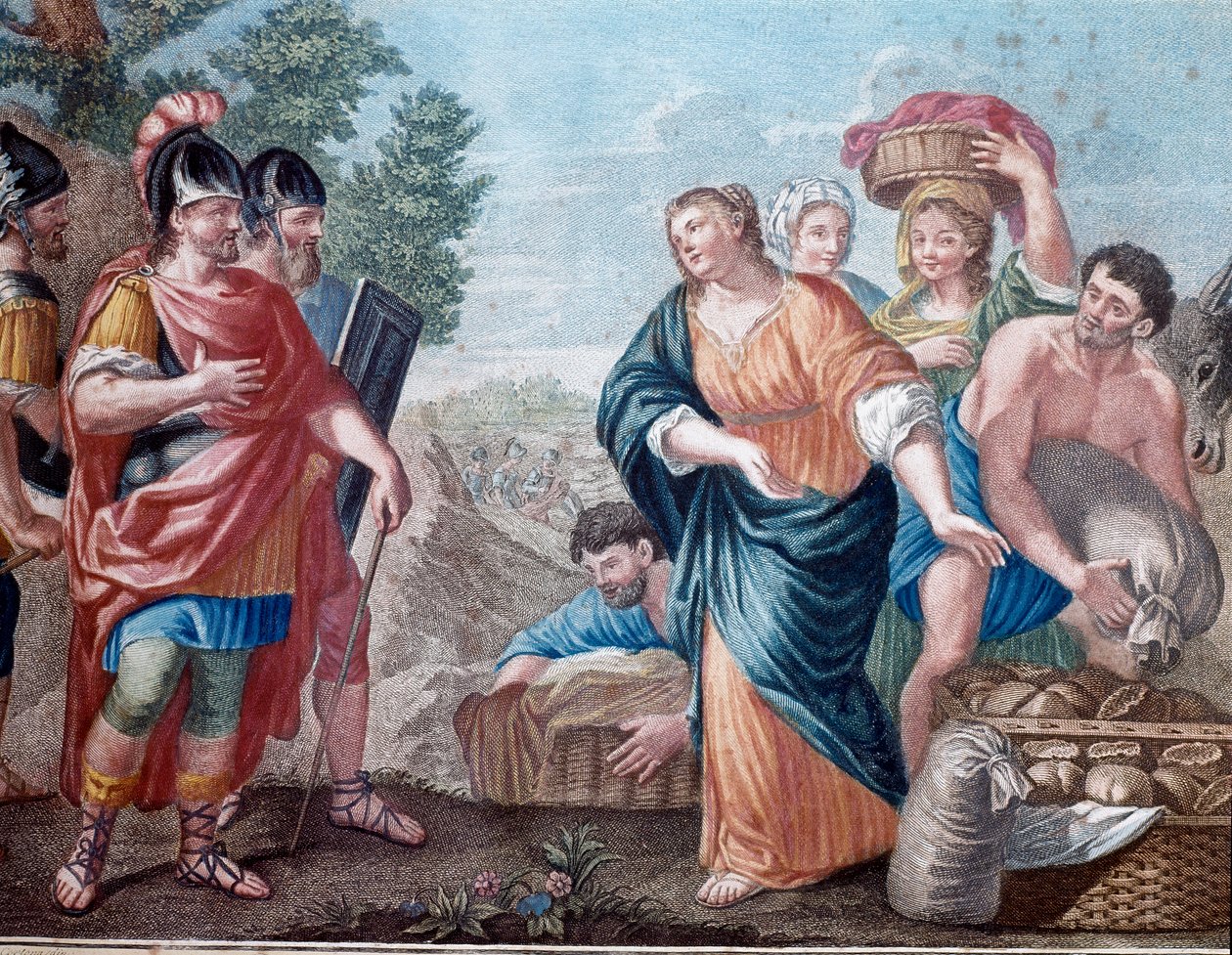 Davide e Abigail da Unknown artist