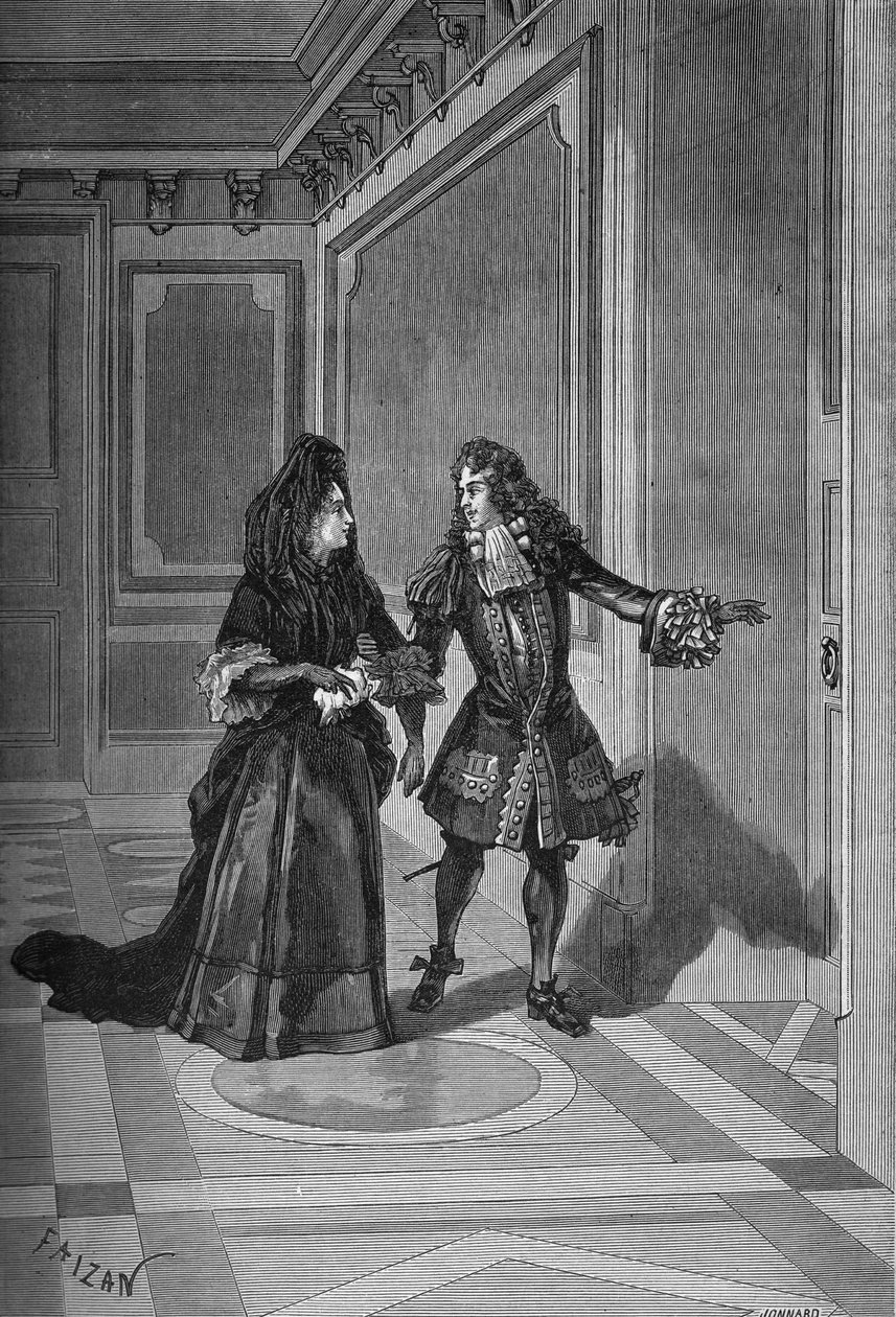 Morte di Maria Teresa, regina di Francia, 30 luglio 1683: M. de la Rochefoucauld chiede a Madame de Maintenon (Françoise d